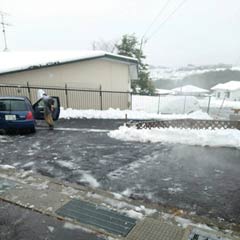 便利屋サンキュー仙台本店が2016年1月18日に仙台市青葉区で雪かきの施工写真