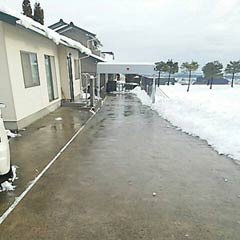 便利屋サンキュー仙台本店が2016年1月19日に仙台市青葉区で雪かきの施工写真