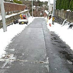便利屋サンキュー仙台本店が2016年1月19日に仙台市泉区で雪かきの施工写真