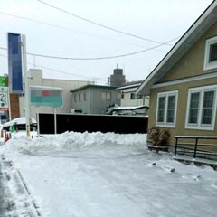 便利屋サンキュー仙台本店が2016年1月30日に仙台市宮城野区で雪かきの施工写真
