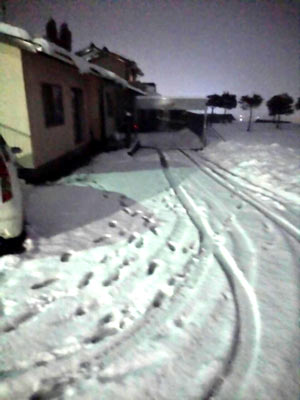 宮城県仙台市青葉区個人様宅の雪かき代行の施工前写真