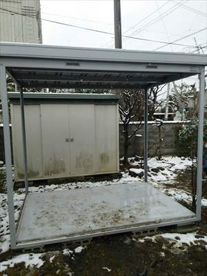 仙台市青葉区の物置解体撤去,不用品撤去の施工後写真