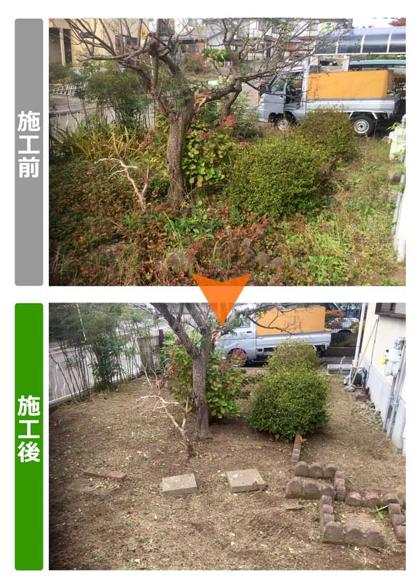 便利屋サンキュー仙台本店の業務報告（2018年10月15日）宮城県仙台市泉区で空き家の草刈り作業を行いました