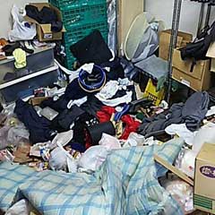 便利屋サンキュー仙台本店が施工した汚部屋片付け施工現場の写真